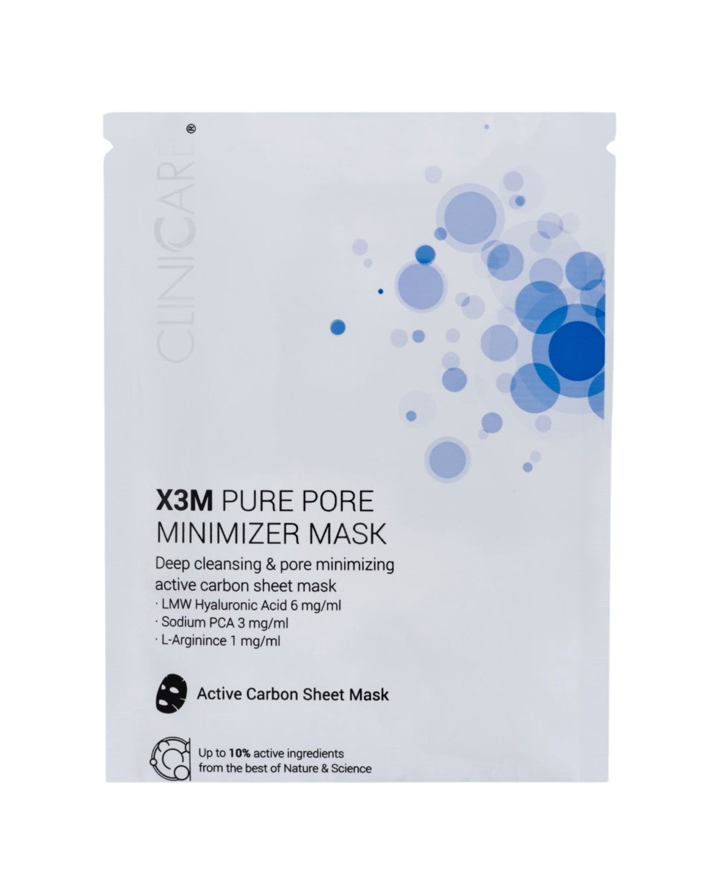 The CLINICCARE X3M PURE Pore Minimizer Mask