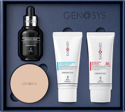 GENOSYS Christmas Glass Skin Gift Set – Natural