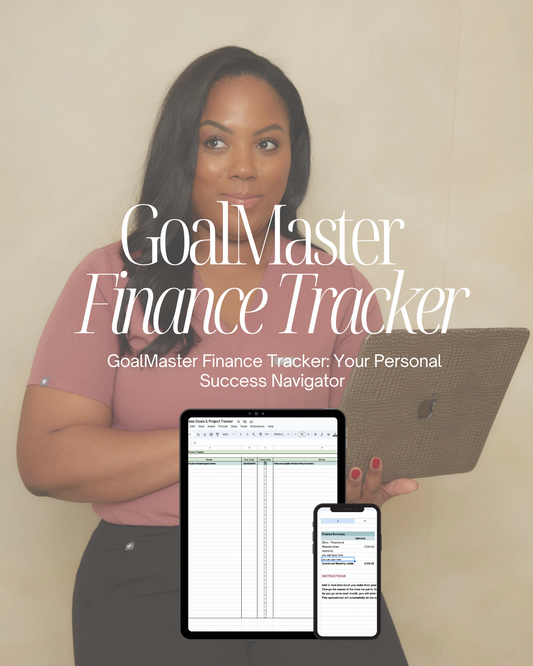 GoalMaster Finance Tracker Spreadsheet